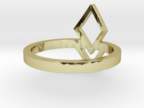 ATHENA - Bague - in 18k Gold Plated Brass: 6 / 51.5
