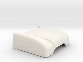 1/24 Peterbilt Unibilt Sleeper Roof part in White Natural Versatile Plastic: 1:24