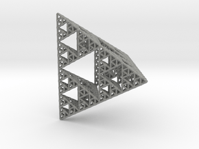 Sierpinski Pyramid; 4th Iteration in Gray PA12