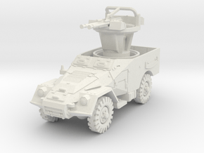 BTR-40 A 1/87 in White Natural Versatile Plastic