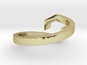 GAIA - Bague  in 18k Gold Plated Brass: 3 / 44