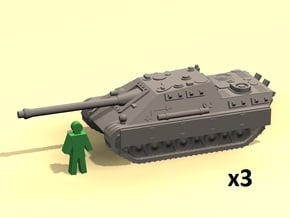 6mm Jagdpanther in Tan Fine Detail Plastic
