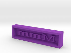 Mmmm - Candy Mold in Purple Processed Versatile Plastic
