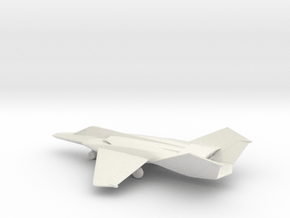 MiG-37B Ferret E in White Natural Versatile Plastic: 1:64 - S