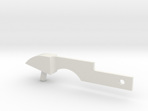 RA Center Stripper Angled Nose w Air in White Natural Versatile Plastic