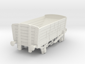 a-76-ner-p4-5pl-coal-hopper-wagon in White Natural Versatile Plastic