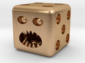 Dice monster test in Natural Bronze