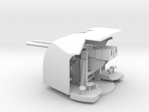 Digital-1/96 Scale British 4 Inch QF Mark XIX with in 1/96 Scale British 4 Inch QF Mark XIX with Shield