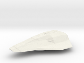 Archangel Shuttle in White Natural Versatile Plastic