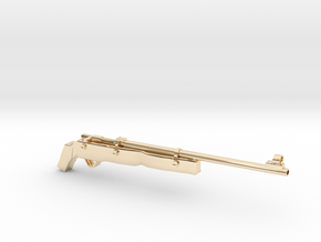 SAWED Rifle82 Australian in 14K Yellow Gold