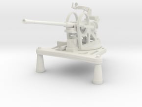 1/24 Germany Kriegsmarine 2 cm Flak in White Natural Versatile Plastic