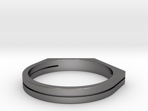 Place Ring in Polished Nickel Steel