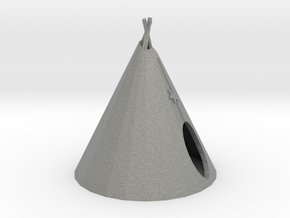 HO Scale Teepee in Gray PA12