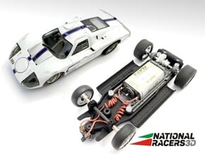 3D Chassis - MRRC Ford GT40 MK4 (Inline) in Black PA12