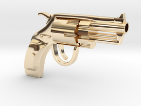 Revolver SUBNOSE in 14k Gold Plated Brass