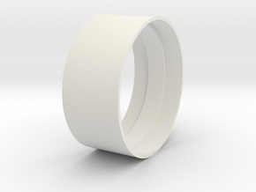 Beadlock Support 02 in White Natural Versatile Plastic