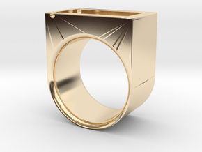 Flip n' Pay Ring in 14k Gold Plated Brass: 5 / 49