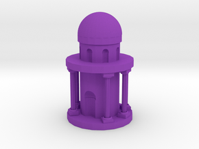 Roman Cathedral in Purple Processed Versatile Plastic