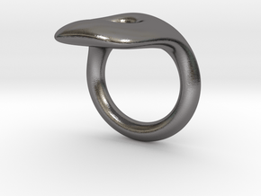 AROMA Shoe Freshener Ring in Polished Nickel Steel