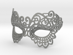 Masquerade Mask in Gray PA12