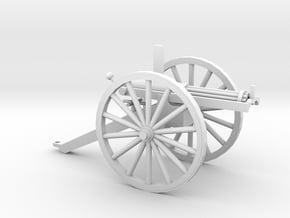 1/48 Scale Civil War Gatling Battery Gun in Tan Fine Detail Plastic