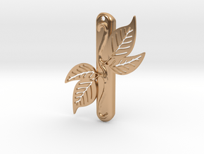 AirPod Earring (x1) in Polished Bronze