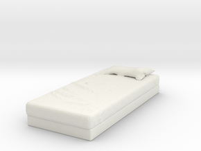 Printle Thing Bed Single - 1/24 in White Natural Versatile Plastic