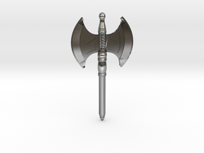 Battle Axe for the New Mini figures in Antique Silver