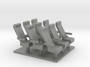 Caboose chairs X9 in Gray PA12