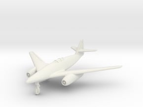 (1:144) Messerschmitt Me 262 (01/1944) HG Design in White Natural Versatile Plastic