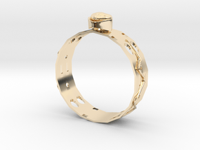 GoldRing MANYHOLE in 14K Yellow Gold