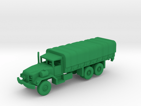 M814 Truck w-Tarp in Green Processed Versatile Plastic: 1:200