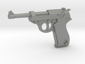 Walther P38 (1:18 scale) in Gray PA12: 1:16