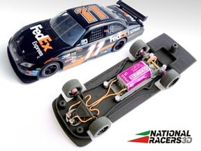 Chassis - SCX TOYOTA CAMRY (Combo) in Black Natural Versatile Plastic