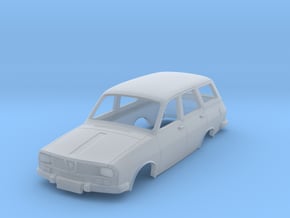 Dacia 1300 Break (Renault 12) Body Scale 1:120 in Tan Fine Detail Plastic