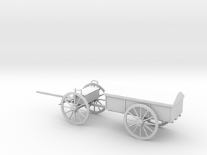 1/48 Scale Civil War Artillery Battery Wagon in Tan Fine Detail Plastic