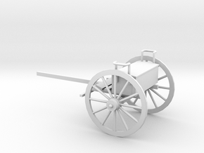 1/48 Scale Civil War Artillery Limber in Tan Fine Detail Plastic
