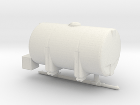 1/64th Brine Deicer tank for Tow Plow Combination in White Natural Versatile Plastic