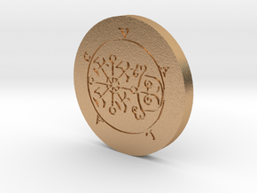 Volac Coin in Natural Bronze