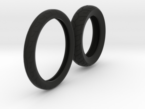 Tires for rims Iron 883 in Black Natural Versatile Plastic