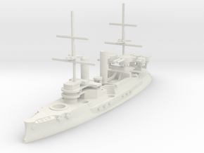 Borodino-Class Battleship in White Natural Versatile Plastic: 1:1250