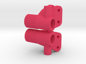 Enigma Lower Link Mounts in Pink Processed Versatile Plastic