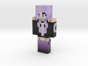 white_rabbit | Minecraft toy in Natural Full Color Sandstone