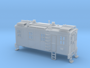Boxcab Diesel Engine Z scale Revised in Smooth Fine Detail Plastic