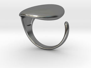Plain Knuckle Ring in Polished Silver