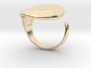 Plain Knuckle Ring in 14K Yellow Gold