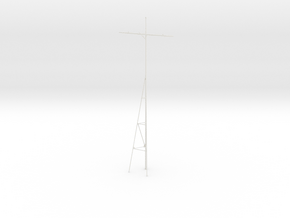 1/30 IJN Akagi Main Mast in White Natural Versatile Plastic