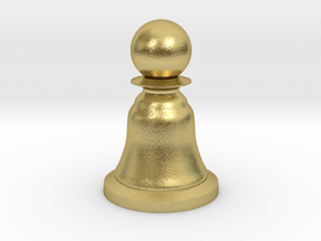 Pawn - Bell Series in Natural Brass