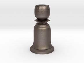 Rook - Bell Series in Polished Bronzed-Silver Steel