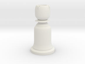 Rook - Bell Series in White Premium Versatile Plastic